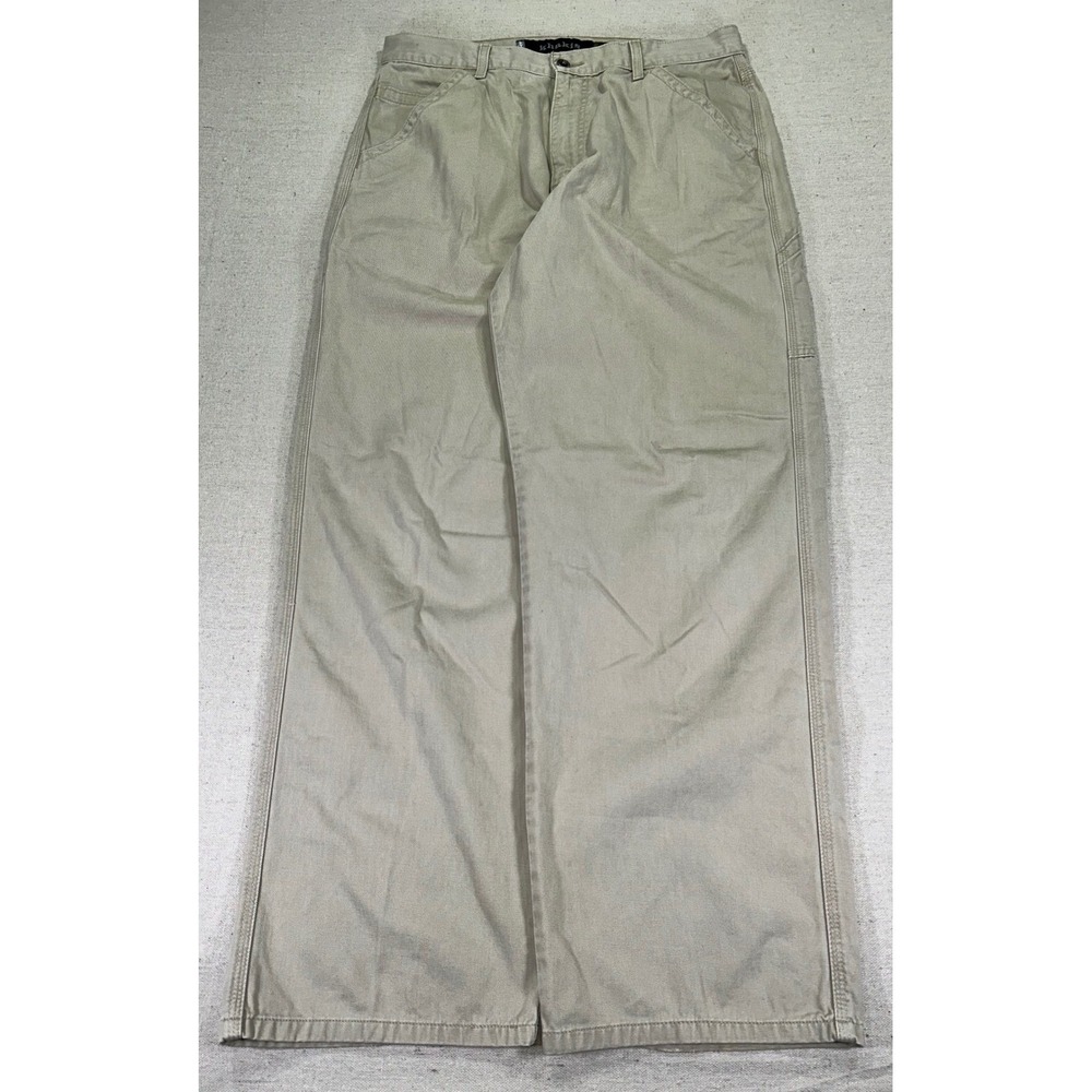 Vintage 90s Levi's Men's 34 SilverTab Khakis Cargo Baggy Loose Silver Tab